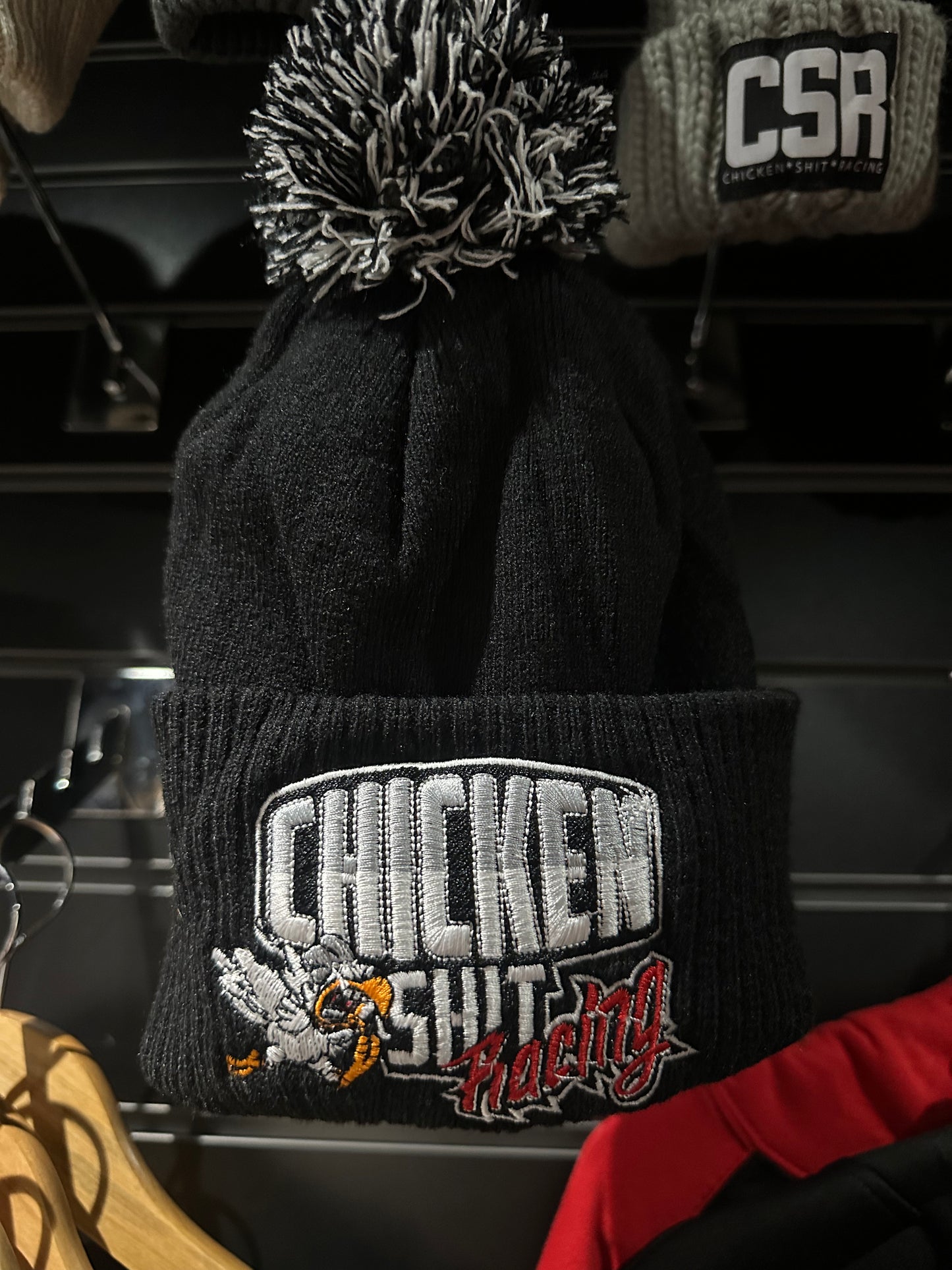CSR BOBBLE HAT BLACK