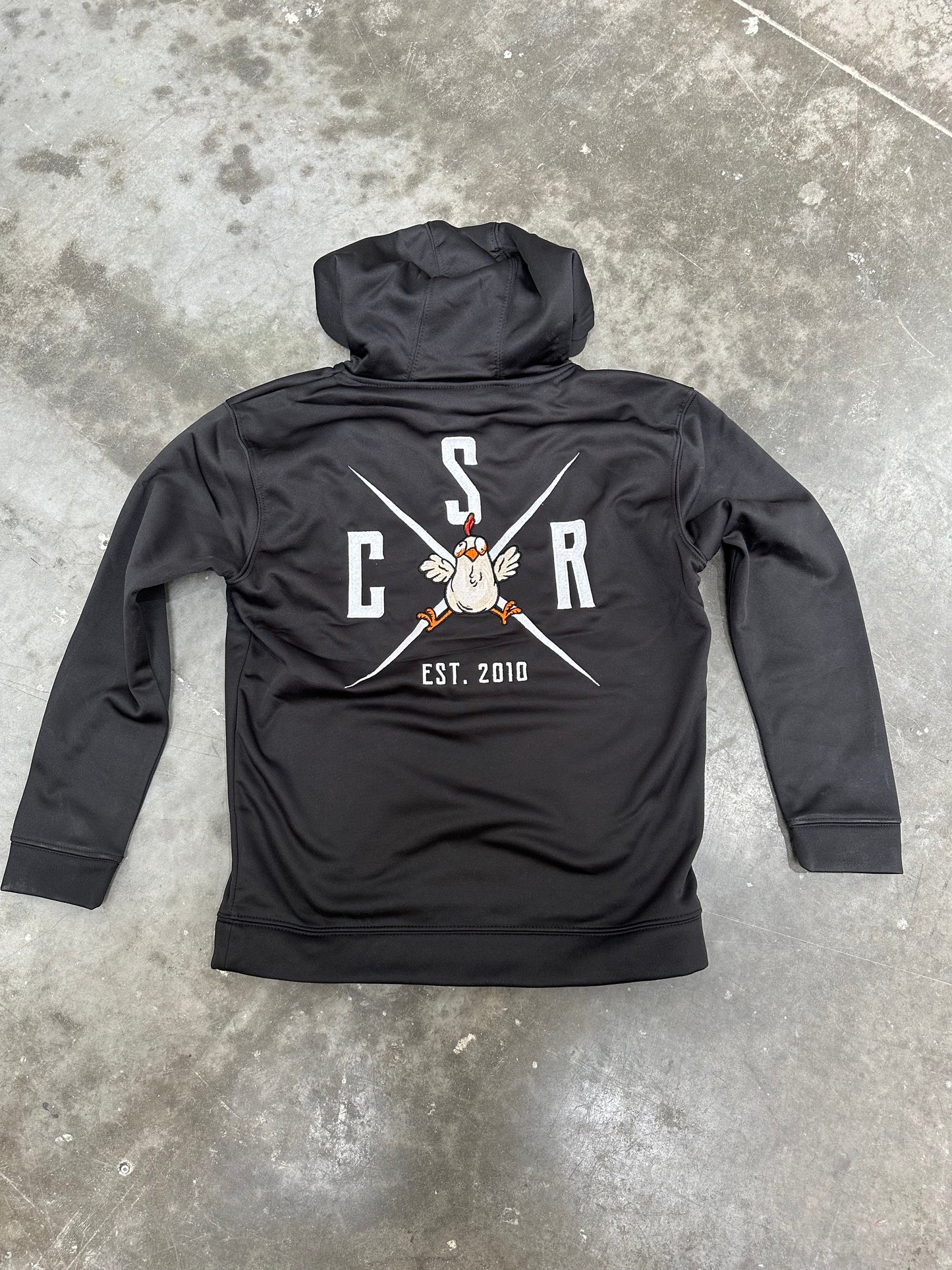 KIDS CSR HOODIE BLACK AGE 5-13 sale