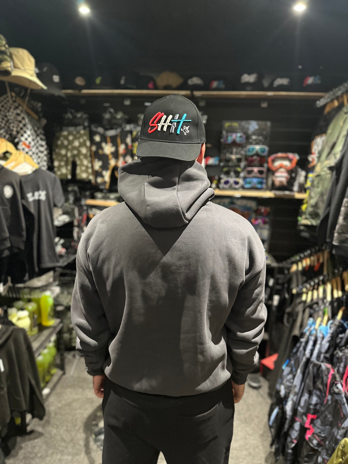 CSR HEAVY WEIGHT HOODIE PREMIUM GREY & BLACK