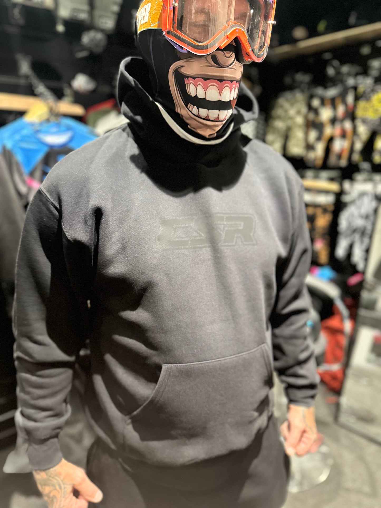 CSR HEAVY WEIGHT HOODIE PREMIUM ALL BLACK