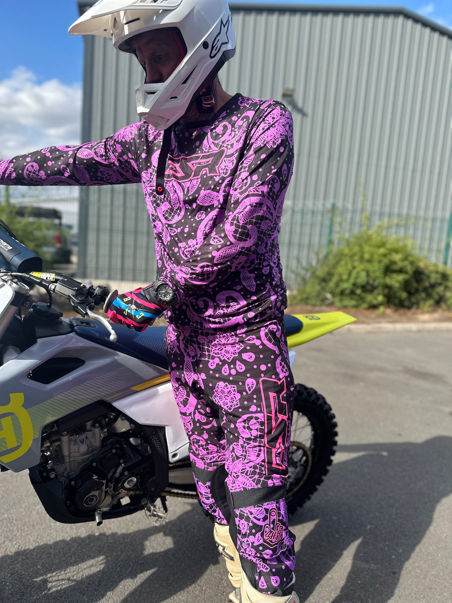 CSR MX PANTS ONLY PURPLE LACE