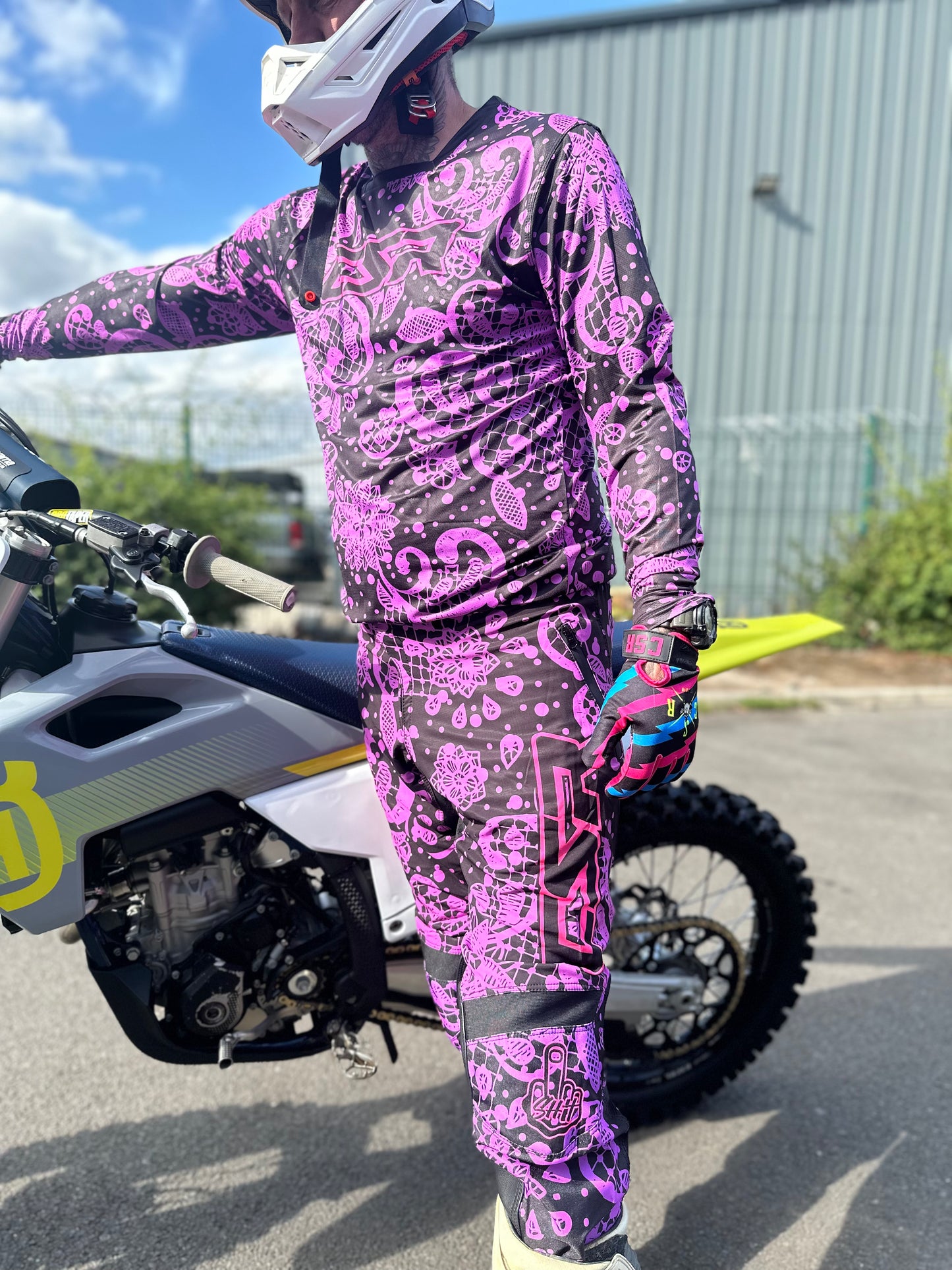 CSR MX PANTS ONLY PURPLE LACE