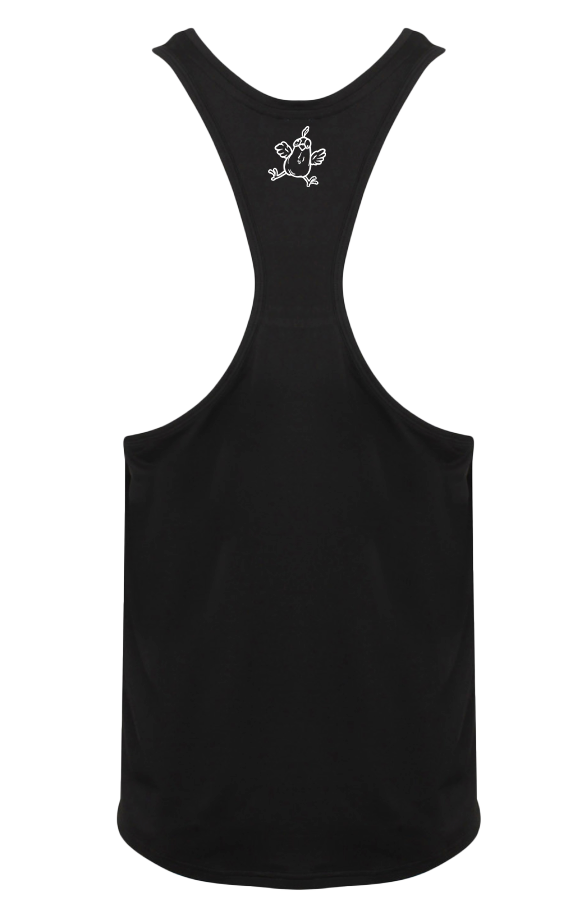 CSR MUSCLE VEST BLACK SHIRT