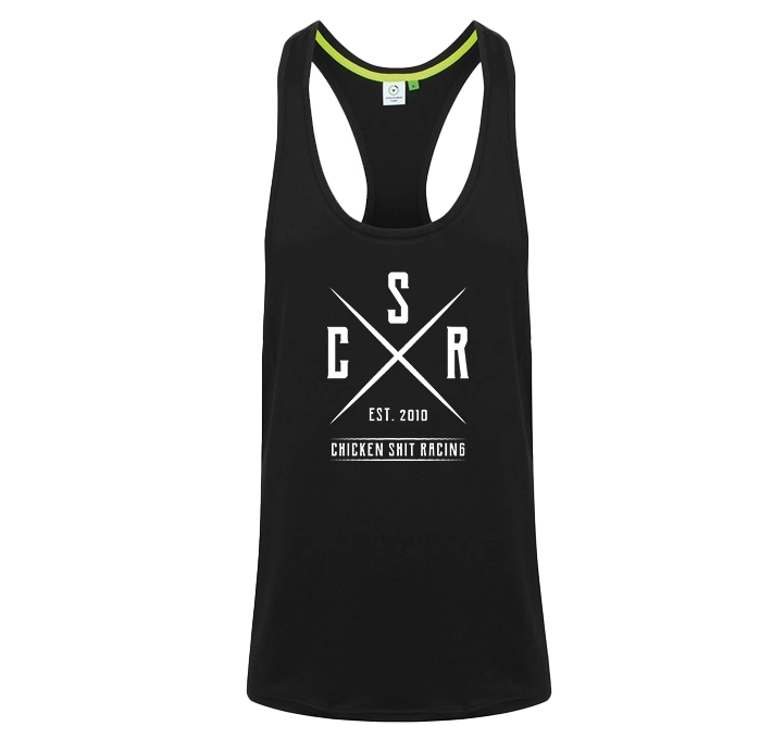 CSR MUSCLE VEST BLACK SHIRT