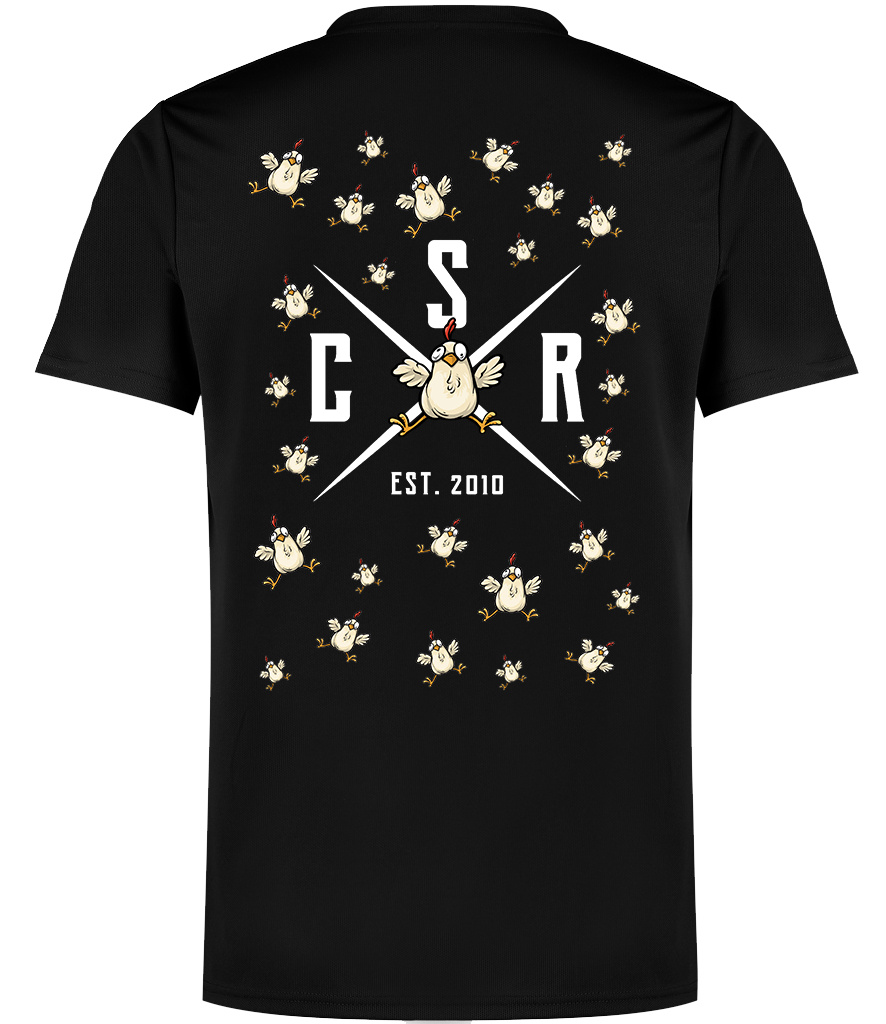 KIDS CSR LITTLE CHICK T-SHIRT BLACK AGE 3 - 15 TEE