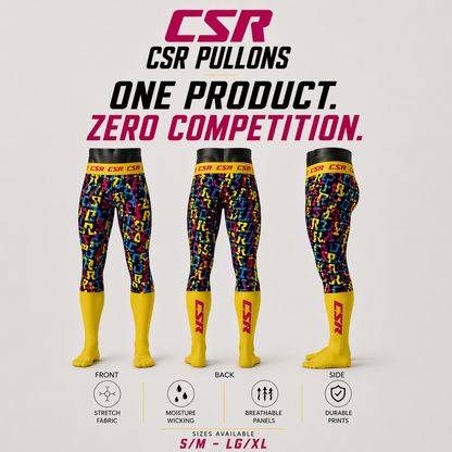 CSR PullOns NEON ( SOCKS & PANTS IN 1 )