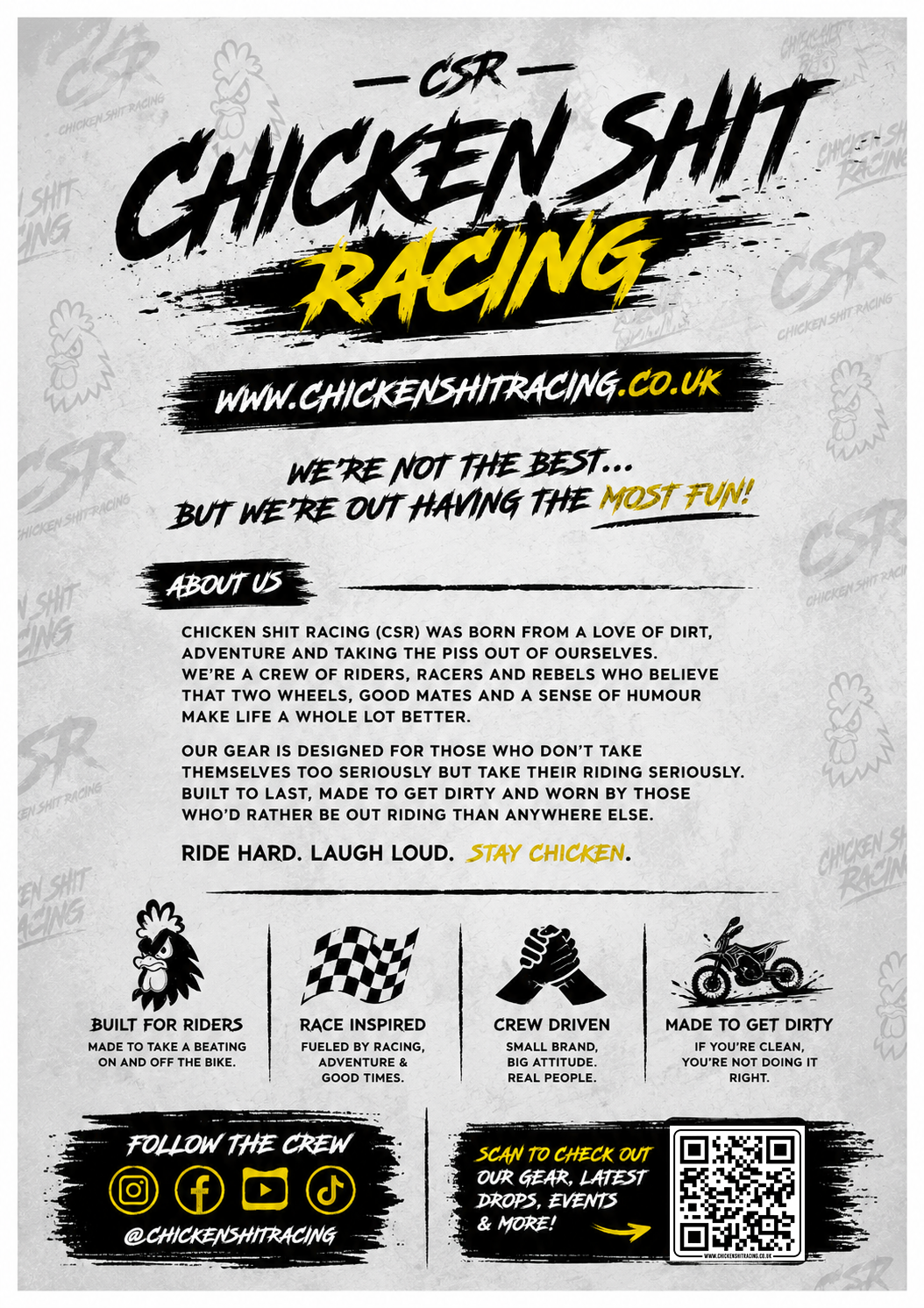 CSR STICKER SHEET sale