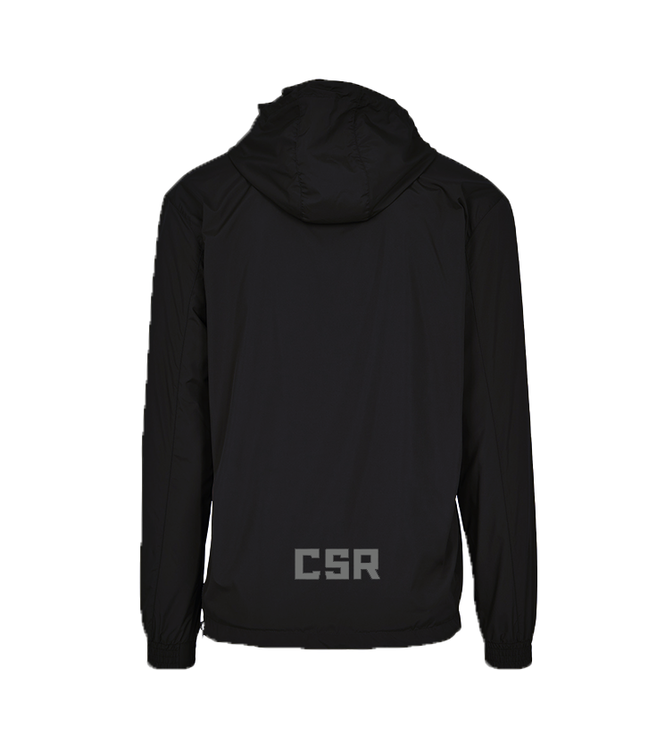 CSR STEALTH BLACK SPEEDER  CAGOULE WINDBREAKER JACKET