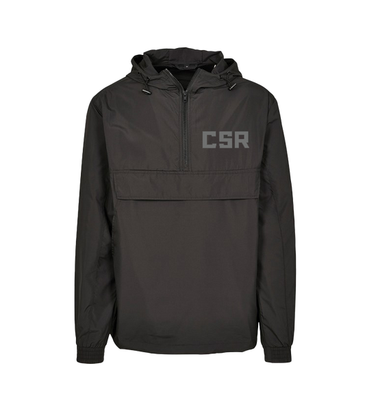 CSR STEALTH BLACK SPEEDER  CAGOULE WINDBREAKER JACKET