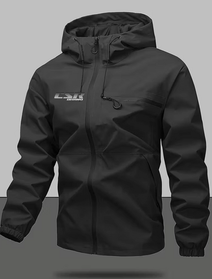 CSR BLACK / DESSERT TRAIL JACKET FULL WATERPROOF RAIN