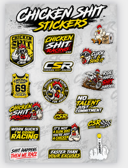 CSR STICKER SHEET sale
