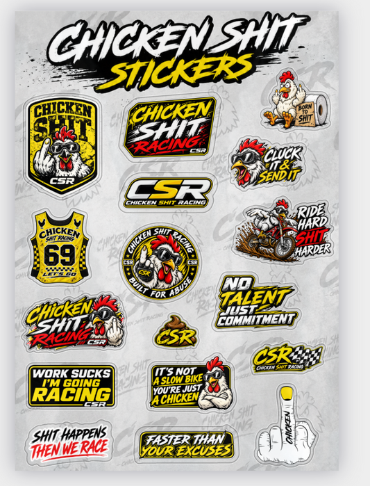 CSR STICKER SHEET sale