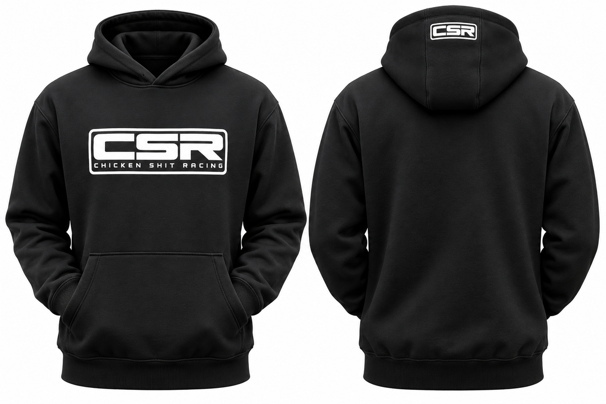CSR HEAVY WEIGHT HOODIE PREMIUM BLACK
