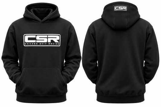 CSR HEAVY WEIGHT HOODIE PREMIUM BLACK
