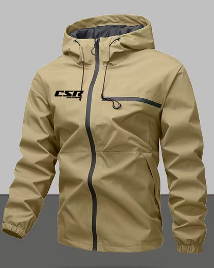 CSR BLACK / DESSERT TRAIL JACKET FULL WATERPROOF RAIN