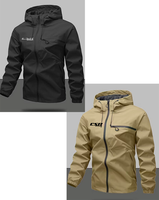 CSR BLACK / DESSERT TRAIL JACKET FULL WATERPROOF RAIN