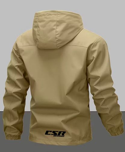 CSR BLACK / DESSERT TRAIL JACKET FULL WATERPROOF RAIN