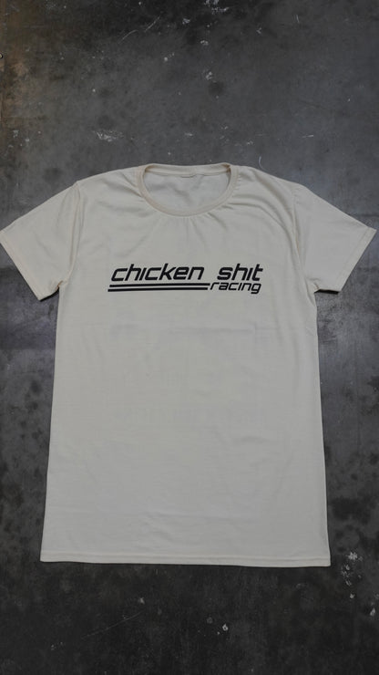 CSR T-SHIRT WHITE ITALIC