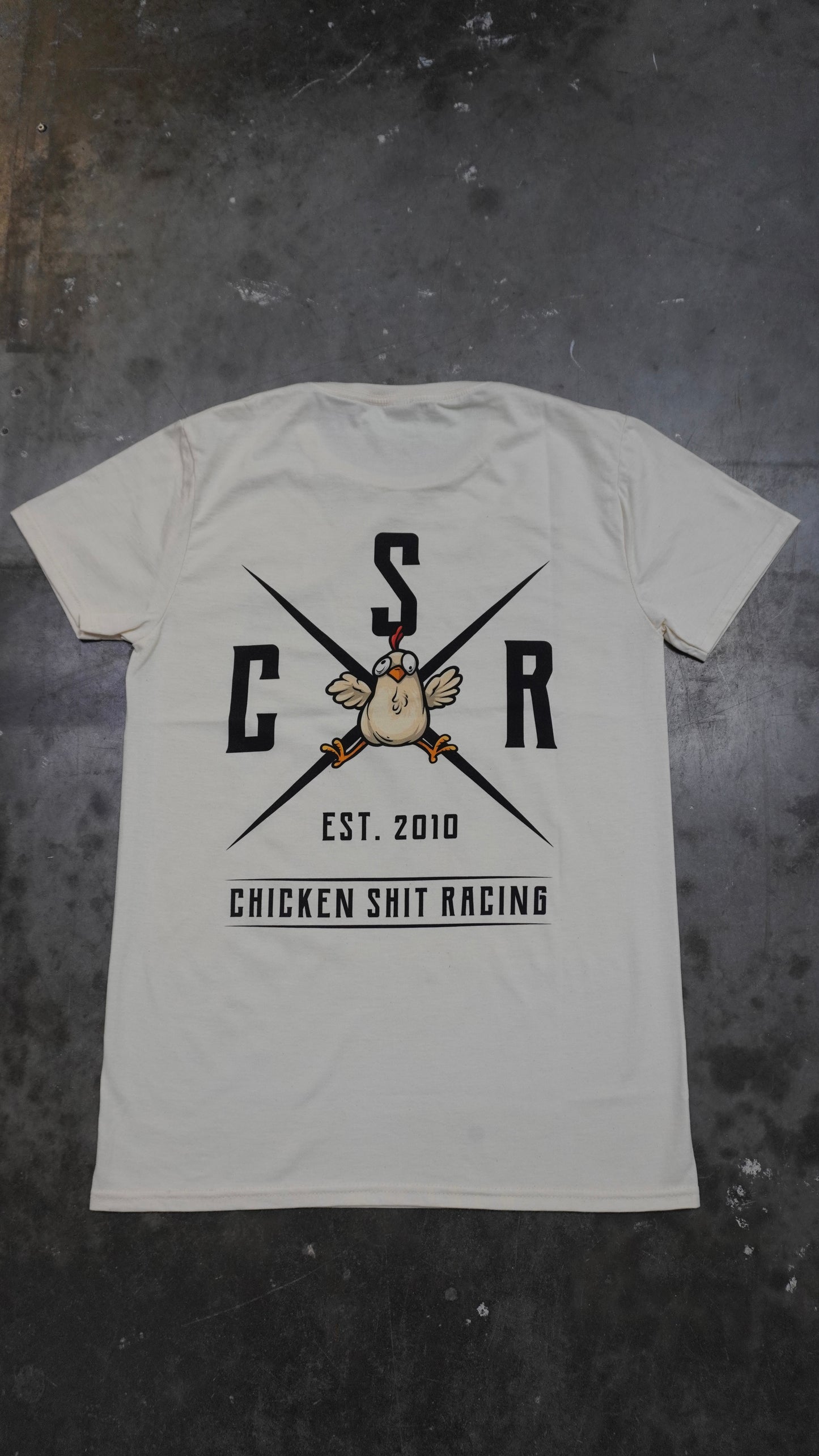 CSR T-SHIRT NATURAL / SAND  ITALIC