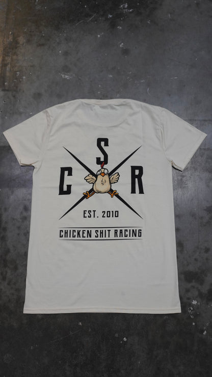 CSR T-SHIRT WHITE ITALIC