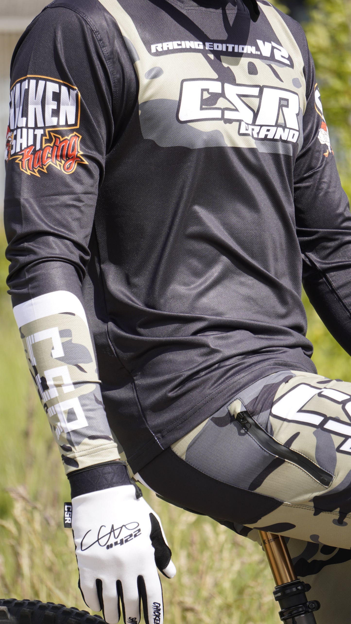 CSR MTB V2 CAMO JERSEY