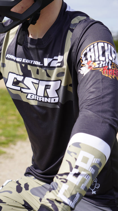 CSR MTB V2 CAMO JERSEY