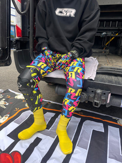CSR PullOns NEON ( SOCKS & PANTS IN 1 )