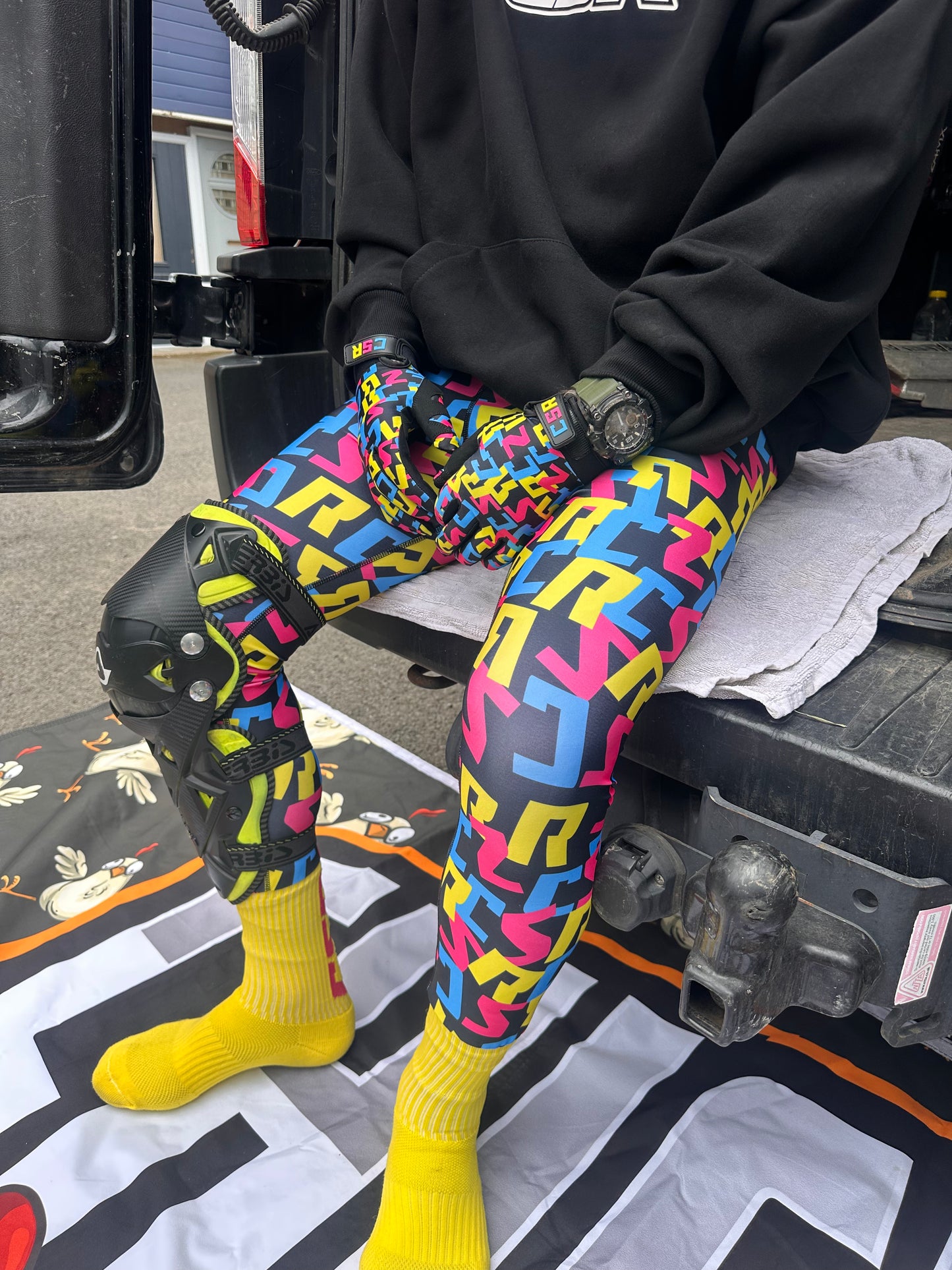 CSR PullOns NEON ( SOCKS & PANTS IN 1 )