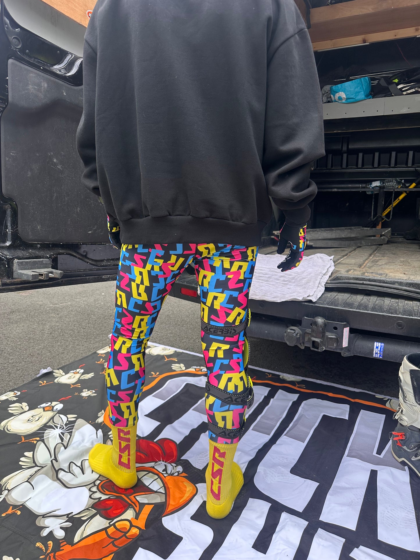 CSR PullOns NEON ( SOCKS & PANTS IN 1 )