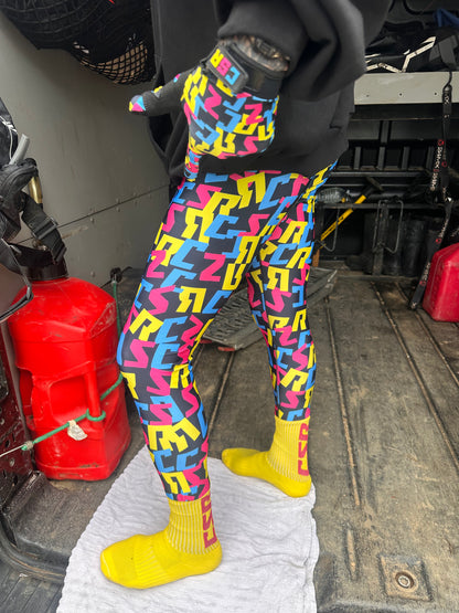 CSR PullOns NEON ( SOCKS & PANTS IN 1 )