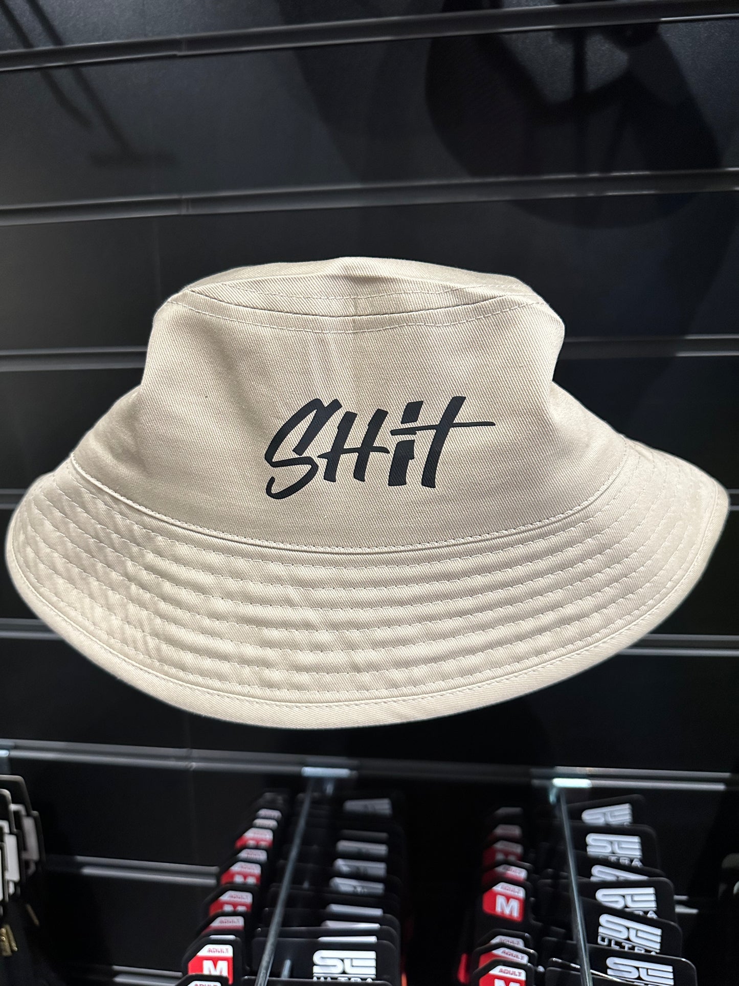 CSR SH!T BUCKET HAT KIDS & ADULT SIZES SAND