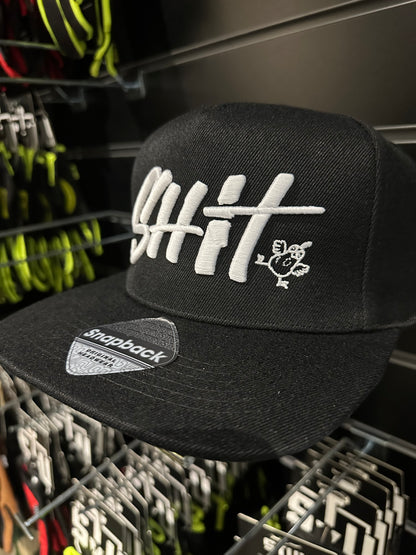 CSR ( SH!T ) 3D SNAPBACK CAP BLACK / WHITE