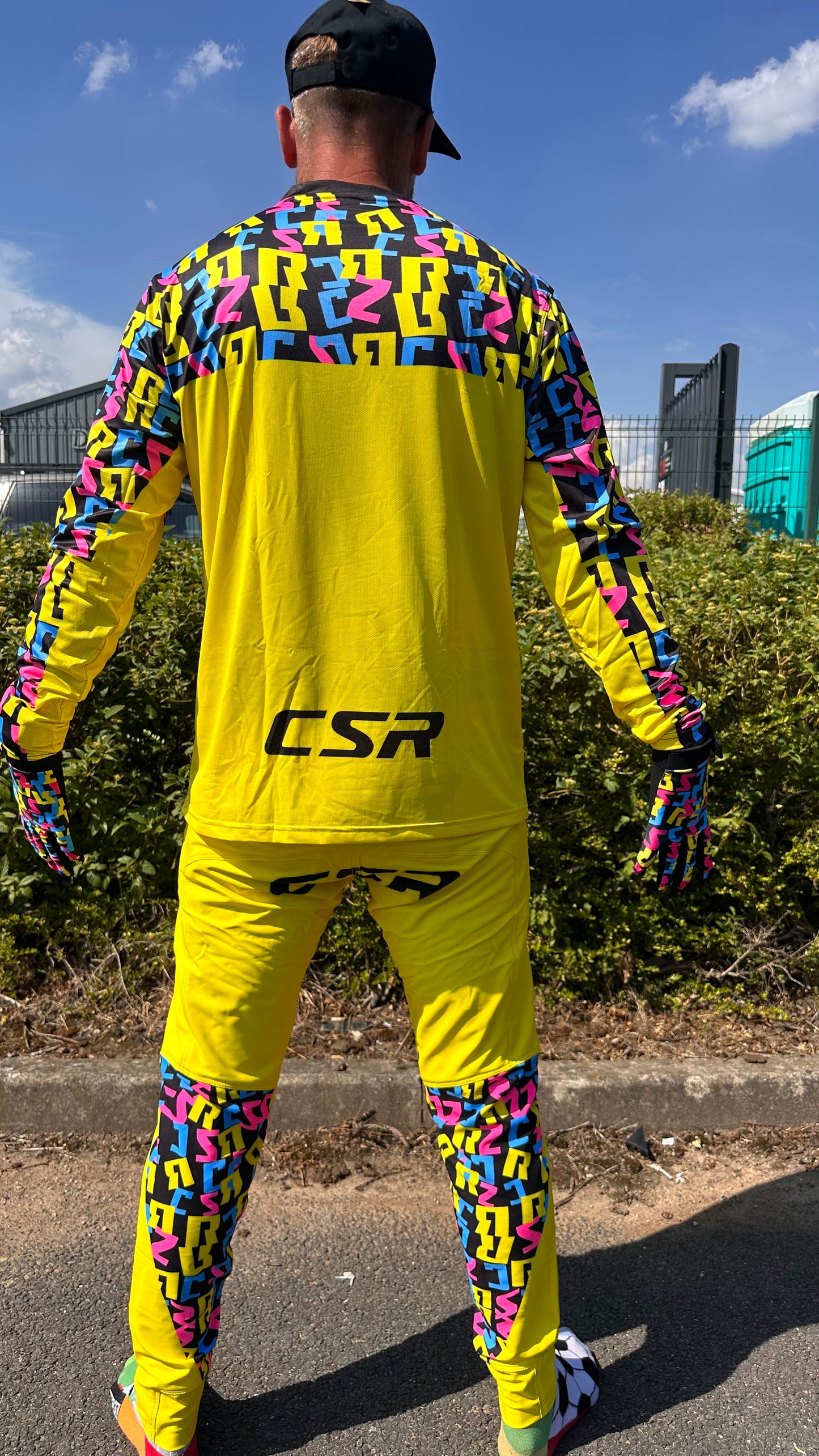 CSR MTB PANTS (ONLY)  YELLOW FUNK
