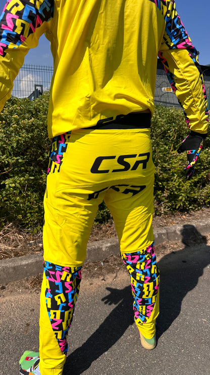 CSR MTB JERSEY FUNK YELLOW