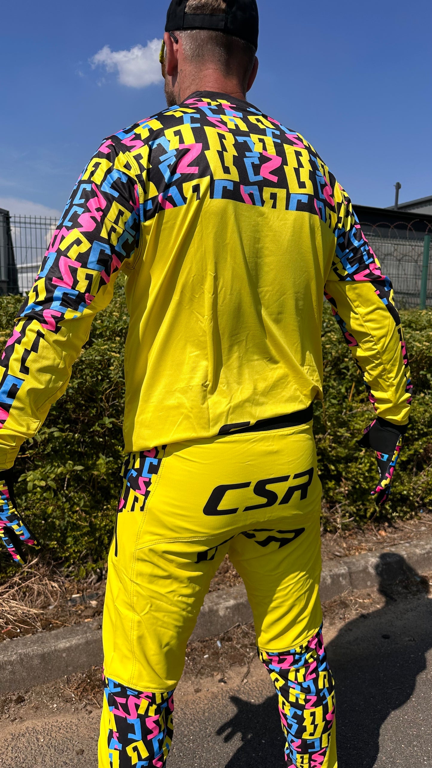 CSR MTB JERSEY FUNK YELLOW