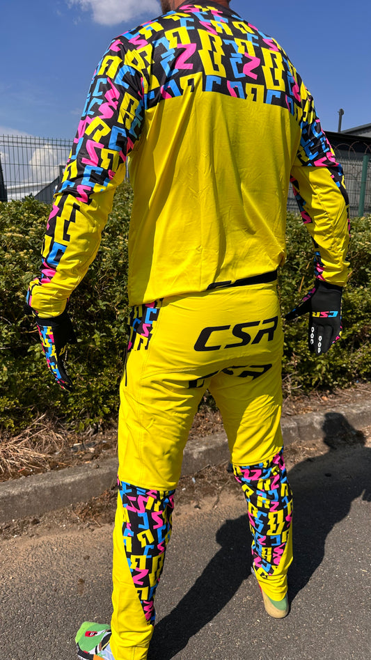 CSR MTB PANTS (ONLY)  YELLOW FUNK