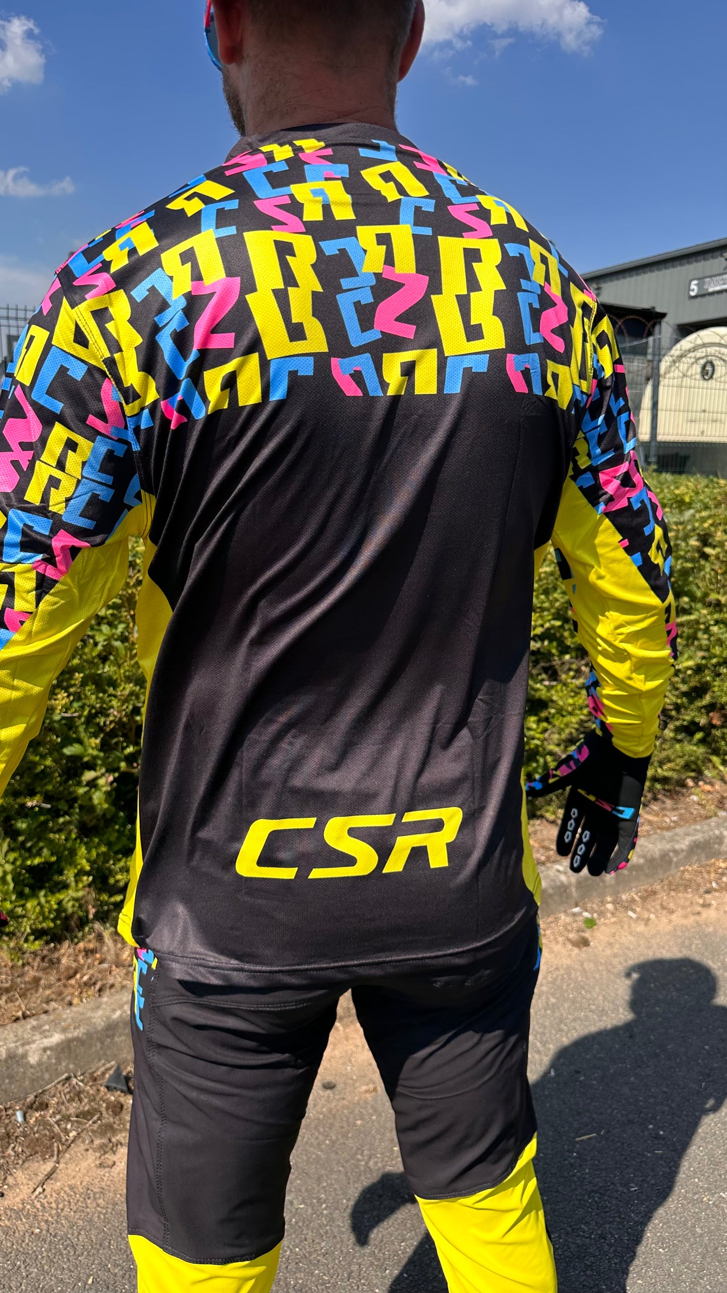 CSR MTB JERSEY FUNK BLACK