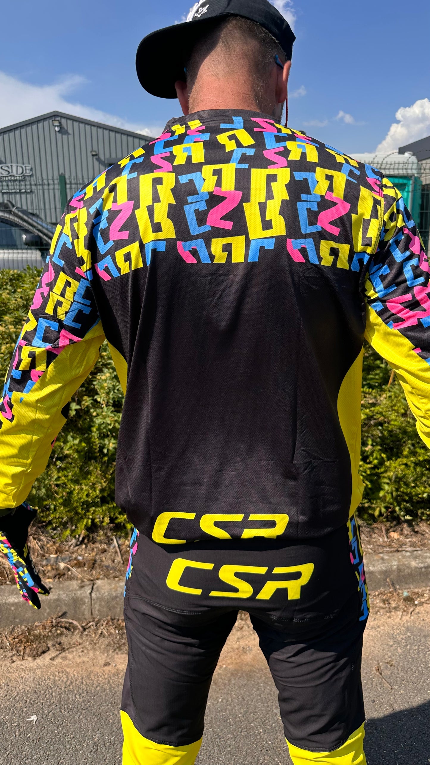 CSR MTB JERSEY FUNK BLACK