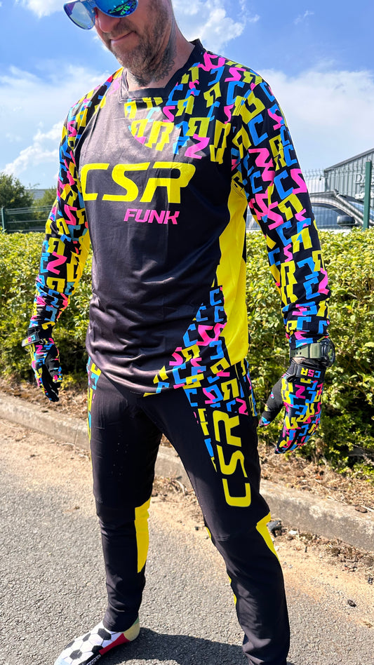 CSR MTB PANTS (ONLY)  BLACK FUNK