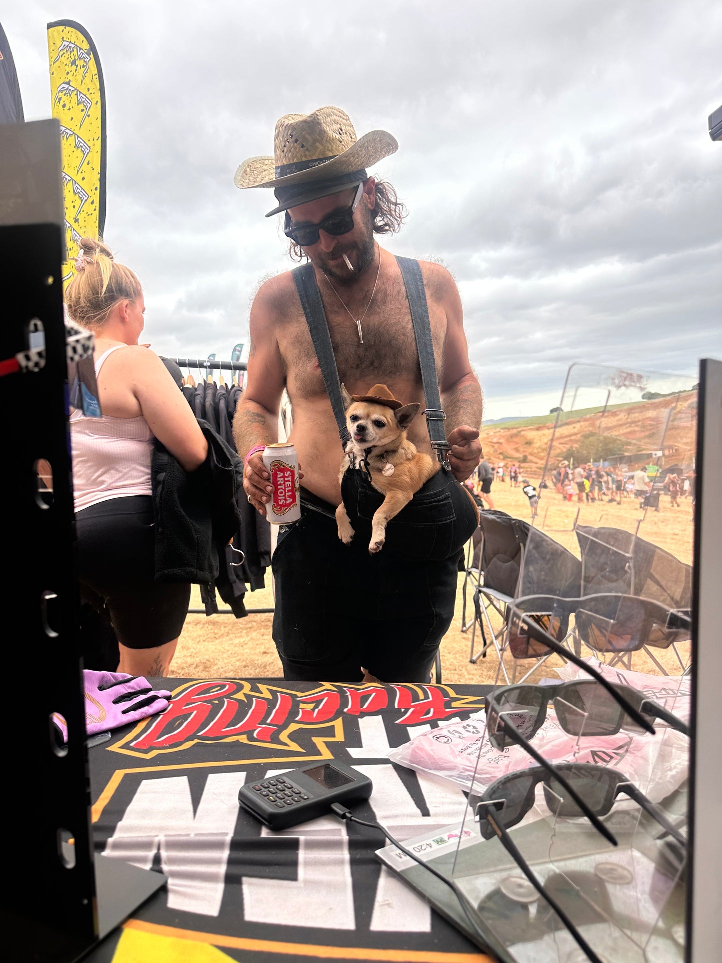 MudBilly /CSR Cowboy Straw Hat