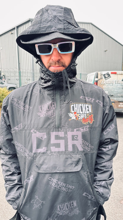 CSR OG PRINT BLACK TRAIL JACKET CAGOULE WINDBREAKER