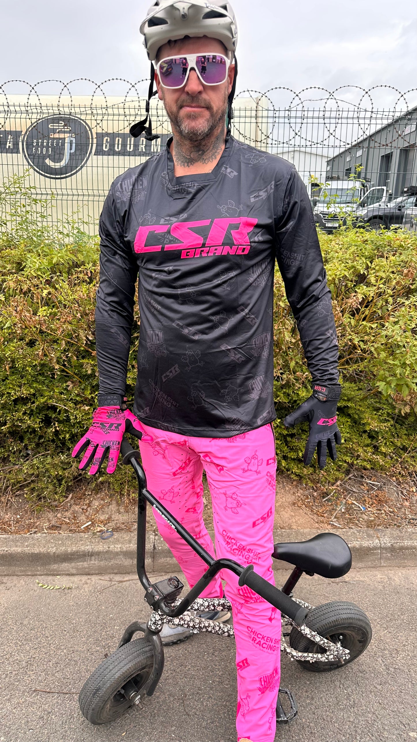 CSR MTB JERSEY PINK n  BLACK