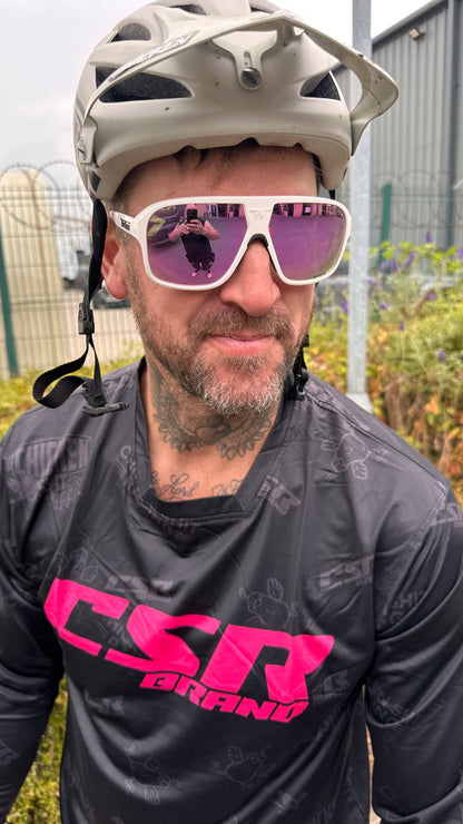 CSR MTB JERSEY PINK n  BLACK