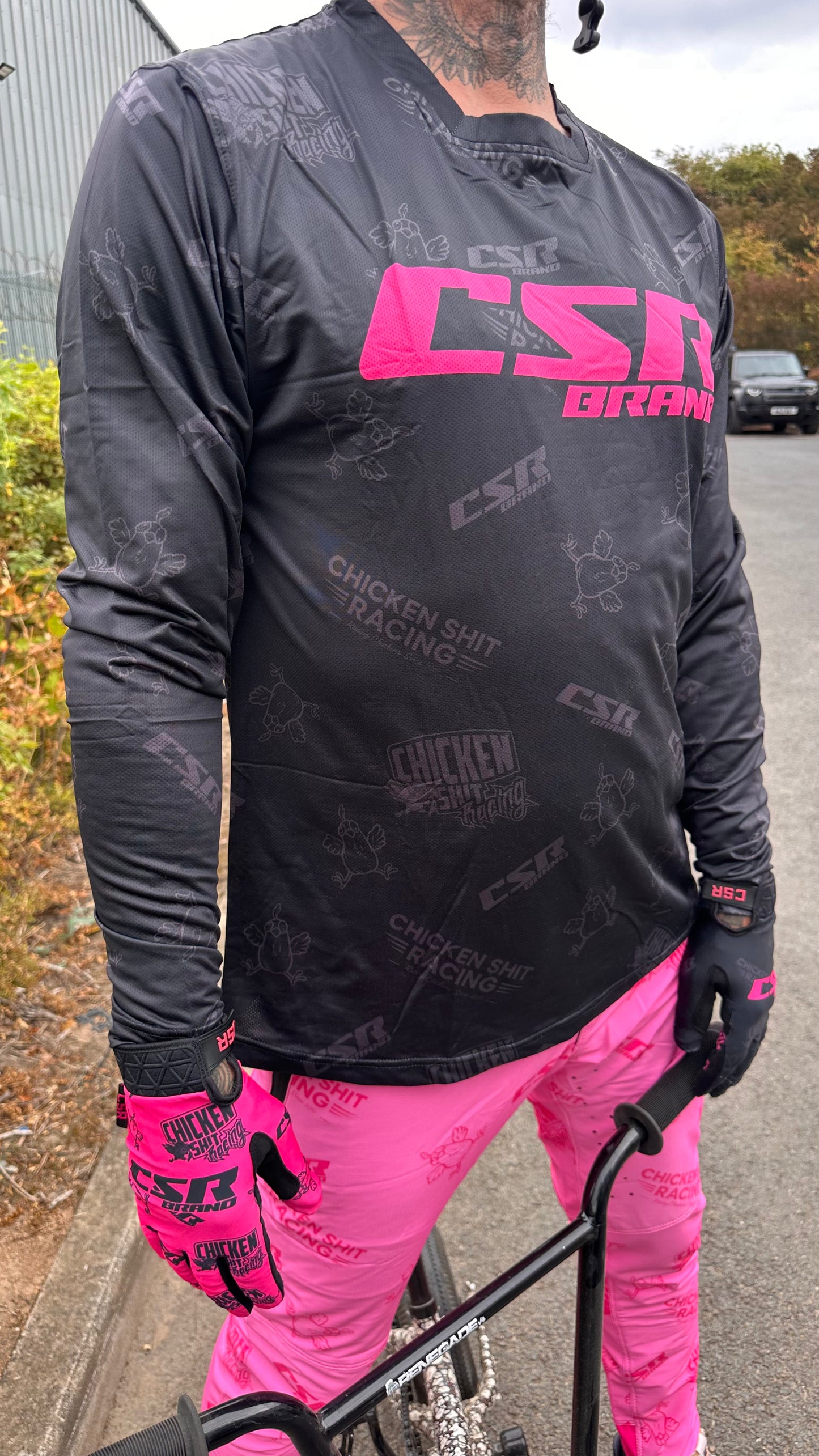 CSR MTB JERSEY PINK n  BLACK