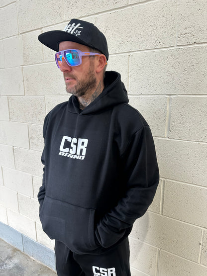 CSR BRAND HEAVY WEIGHT HOODIE PREMIUM BLACK