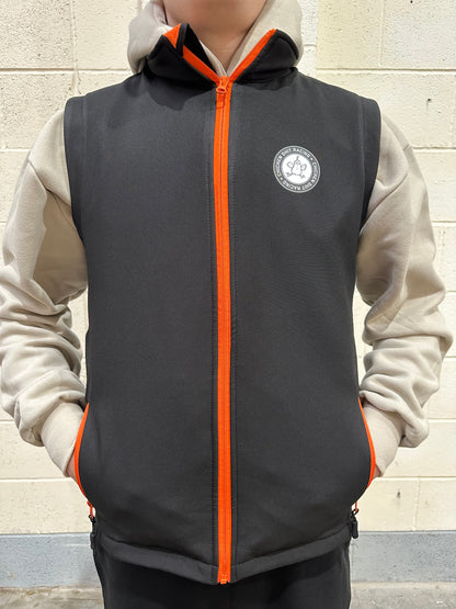 CSR OG BODY WARMER / GILET BLACK / ORANGE Jacket