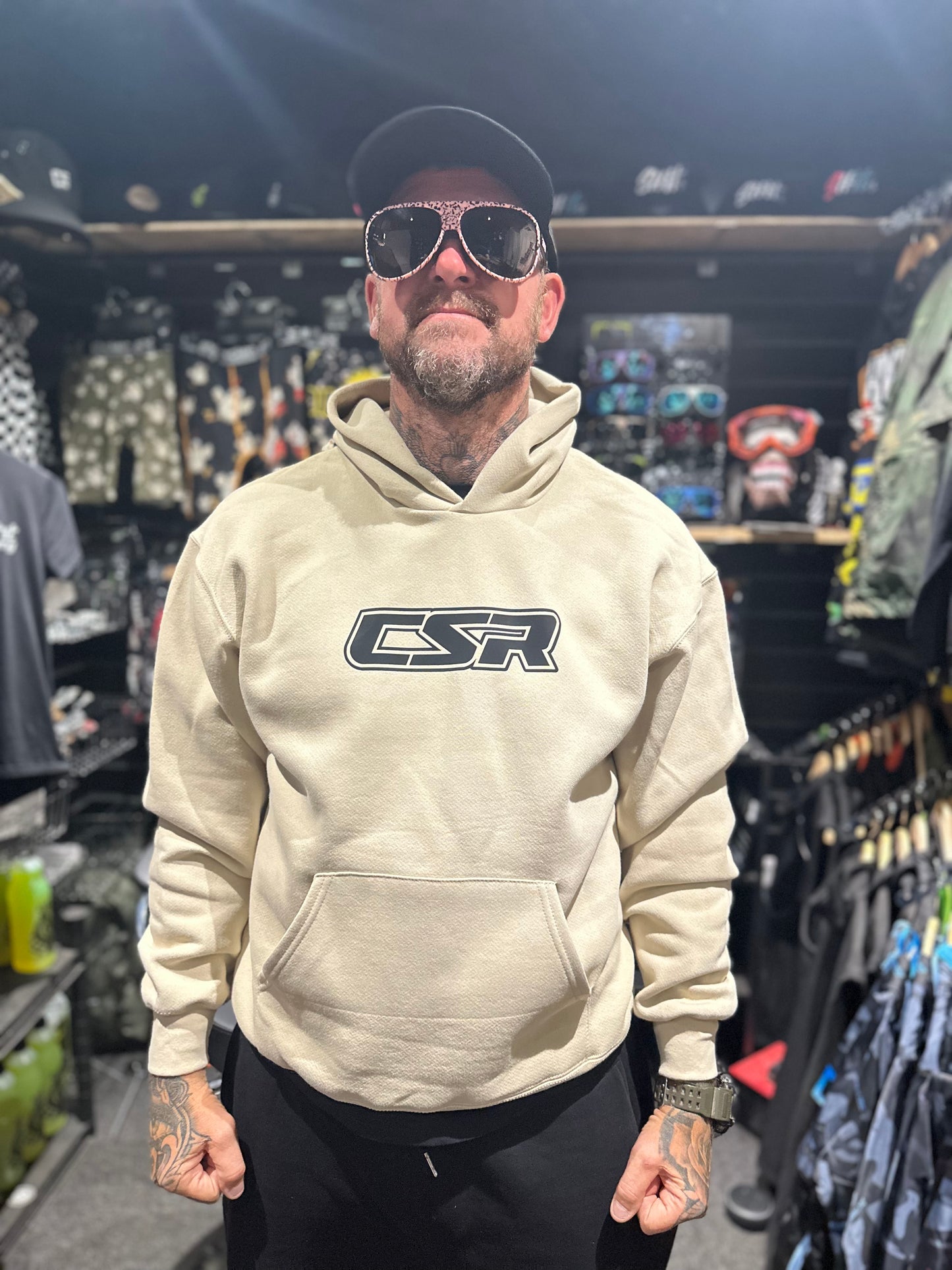 CSR HEAVY WEIGHT HOODIE PREMIUM STONE BLACK SALE