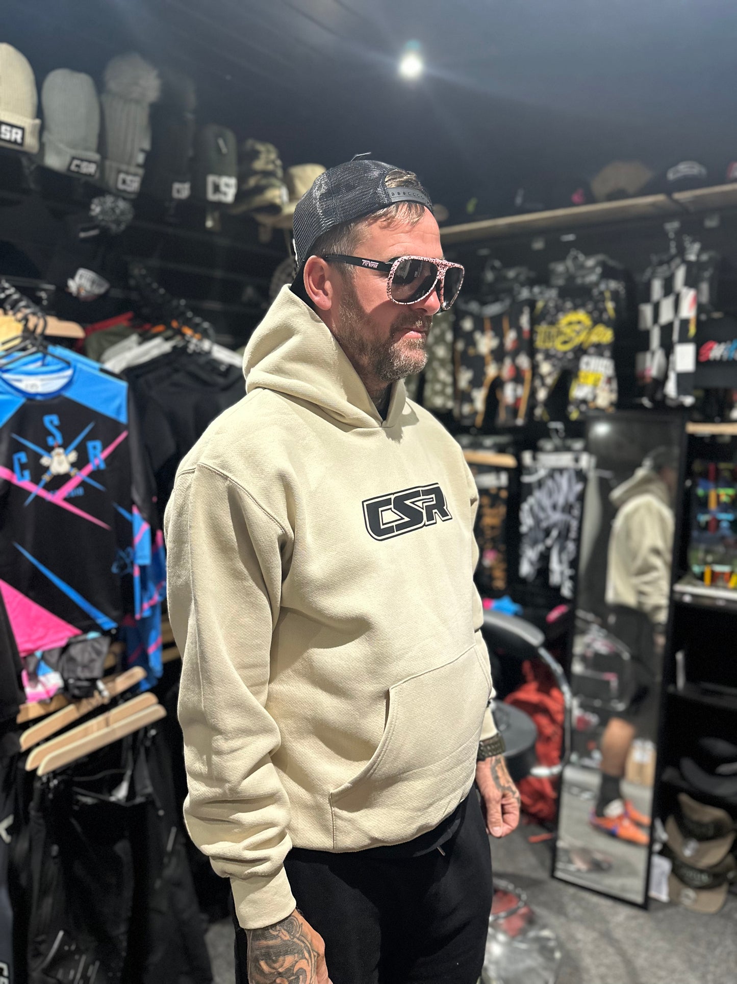 CSR HEAVY WEIGHT HOODIE PREMIUM STONE BLACK SALE