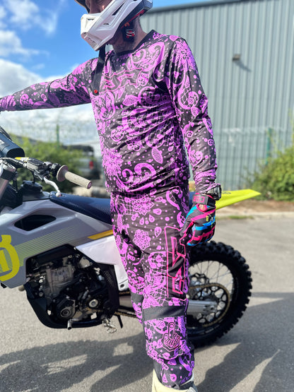 CSR MX PANTS ONLY PURPLE LACE