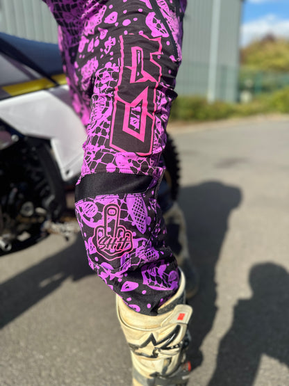 CSR MX PANTS ONLY PURPLE LACE